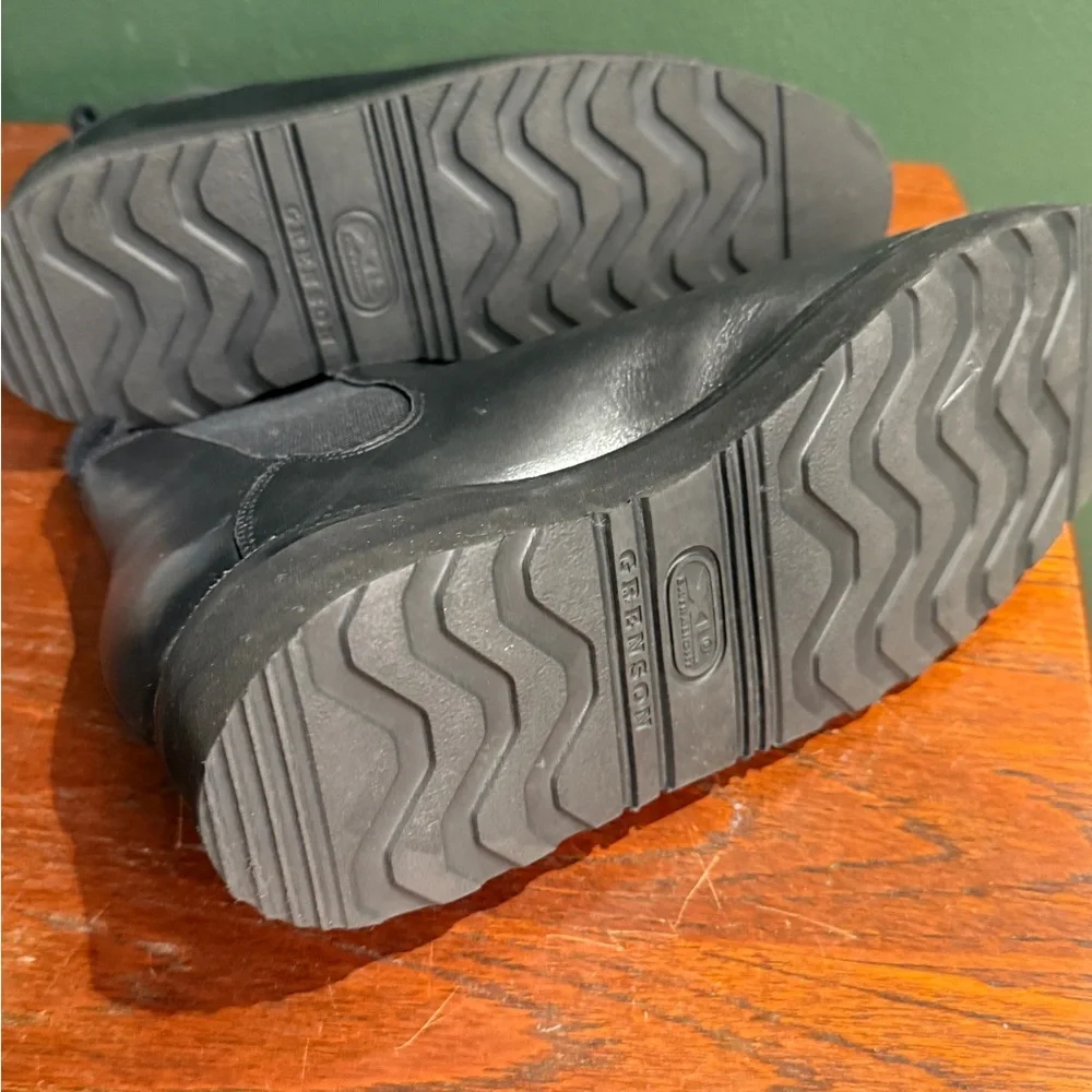 Grenson black leather chelsea boots New UK 5.5 US 7.5 (women’s) - Picture 3 of 8